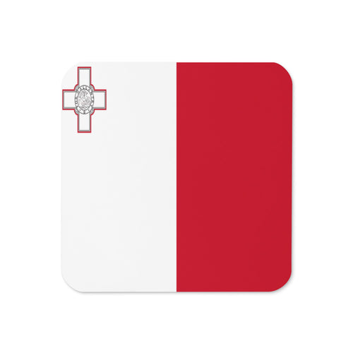 National Flag Coasters - Collection 2 Malta / 3.74x3.74