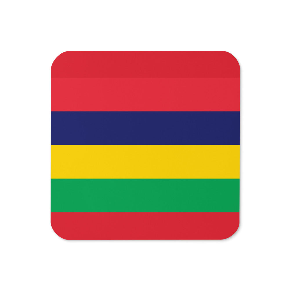 National Flag Coasters - Collection 2 Mauritius coaster