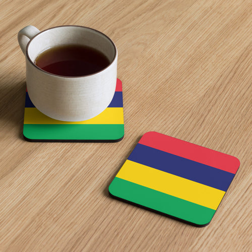 National Flag Coasters - Collection 2 Mauritius / 3.74x3.74
