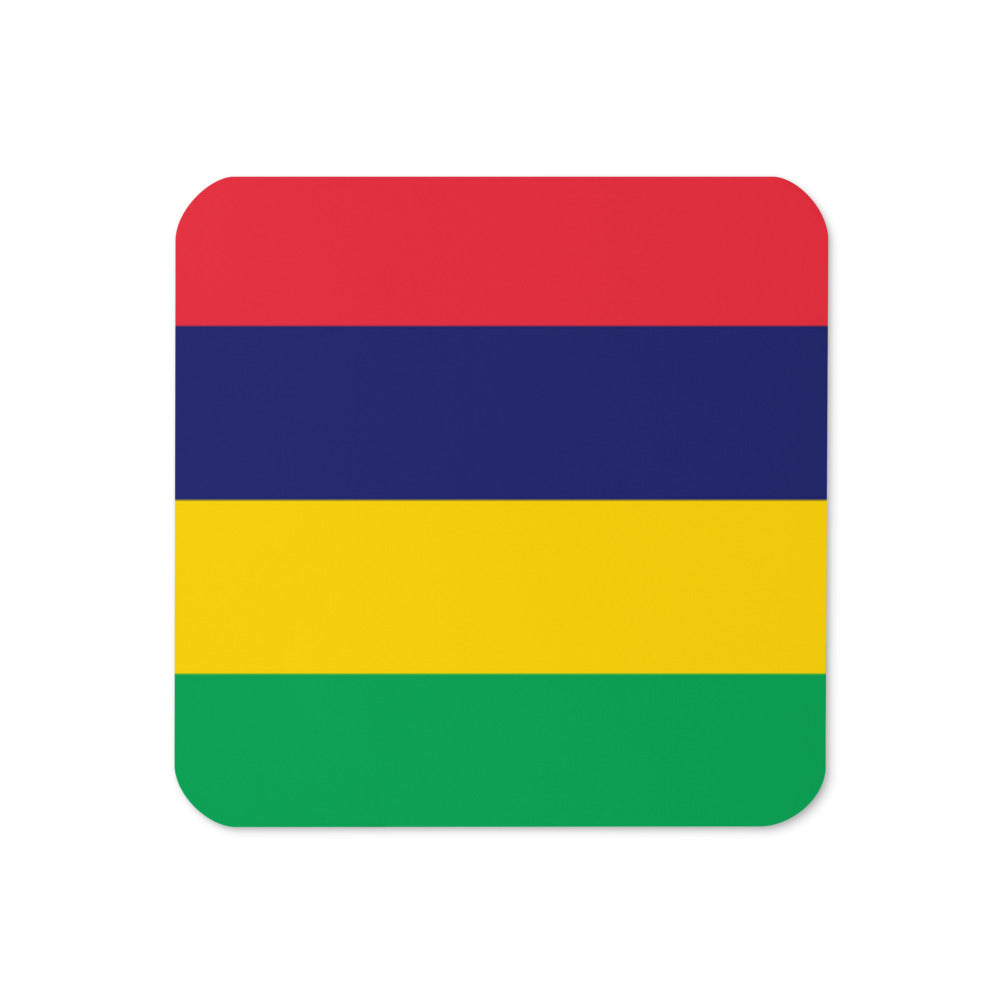 National Flag Coasters - Collection 2 Mauritius coaster