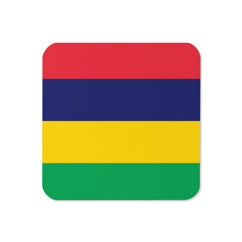 National Flag Coasters - Collection 2 Mauritius / 3.74x3.74