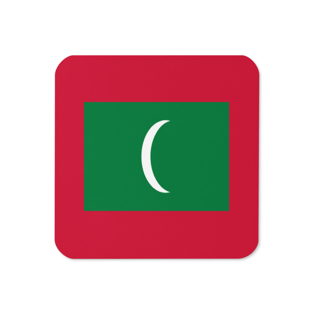 National Flag Coasters - Collection 2 Maldives coaster