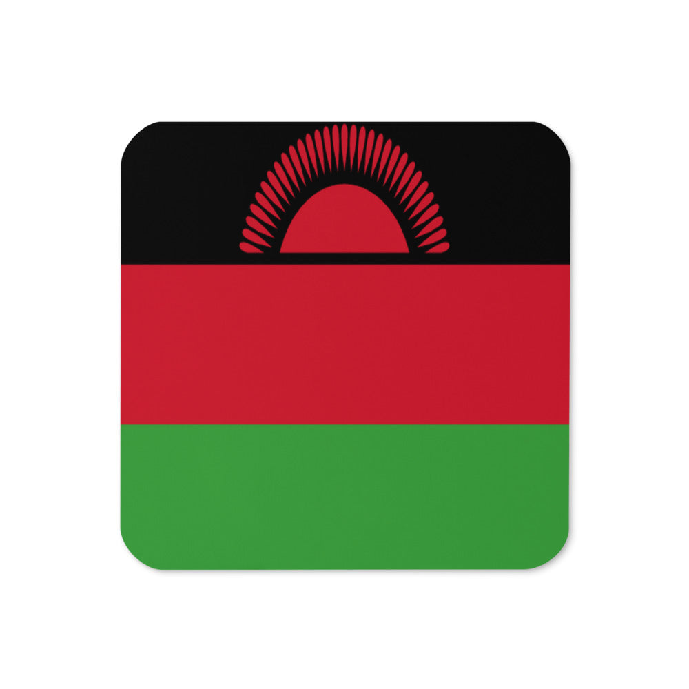 National Flag Coasters - Collection 2 Malawi coaster