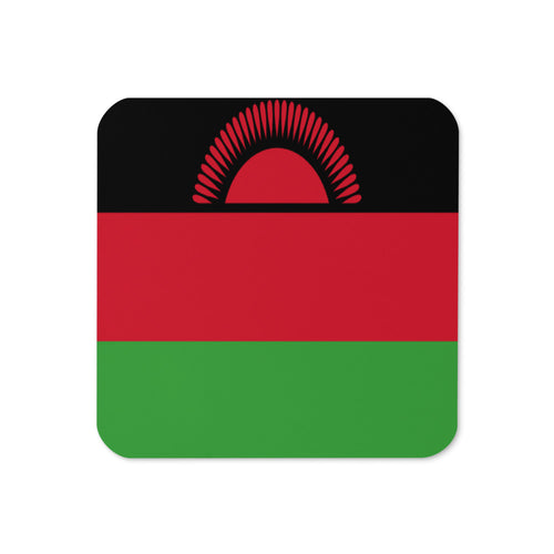 National Flag Coasters - Collection 2 Malawi / 3.74x3.74