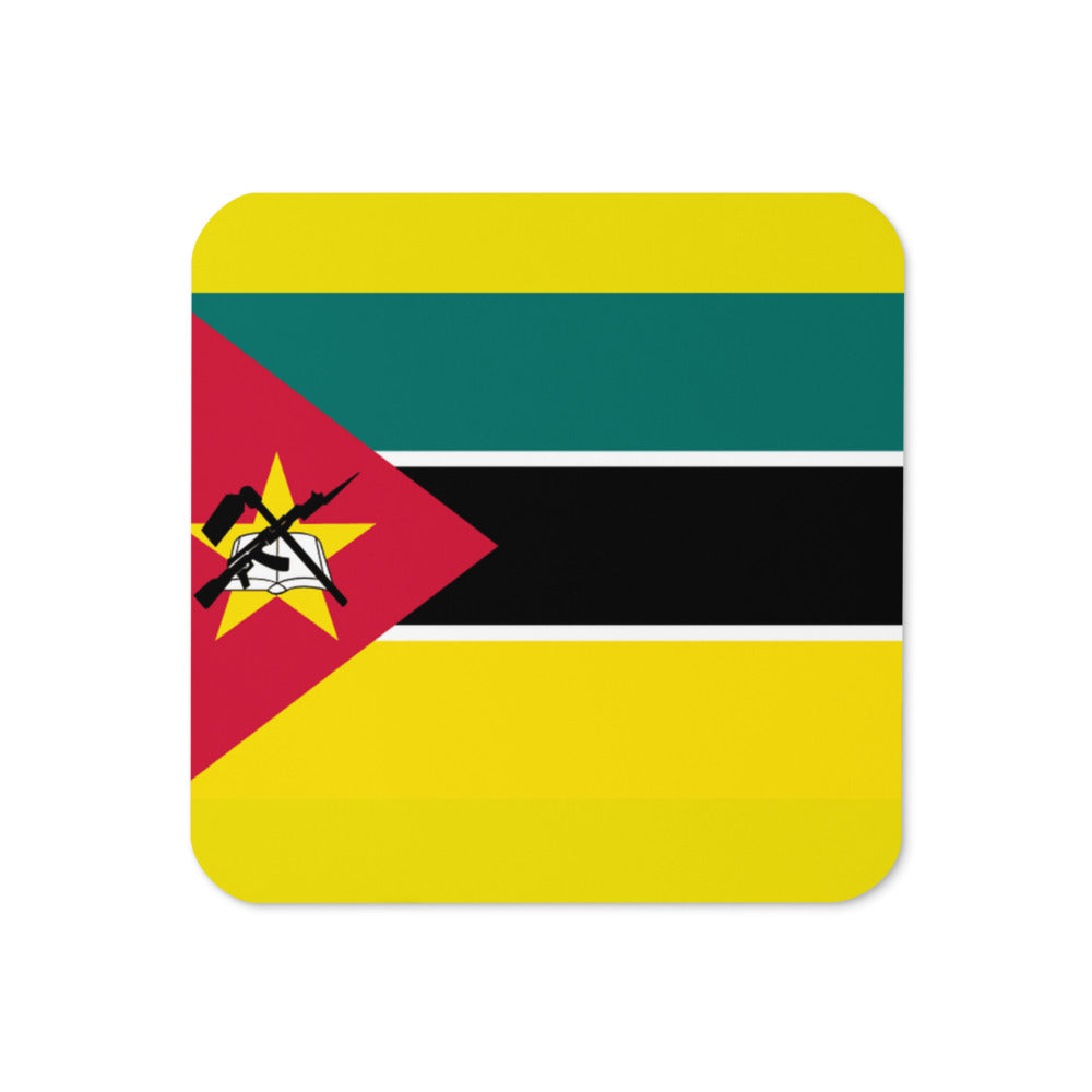National Flag Coasters - Collection 2 Mozambique coaster