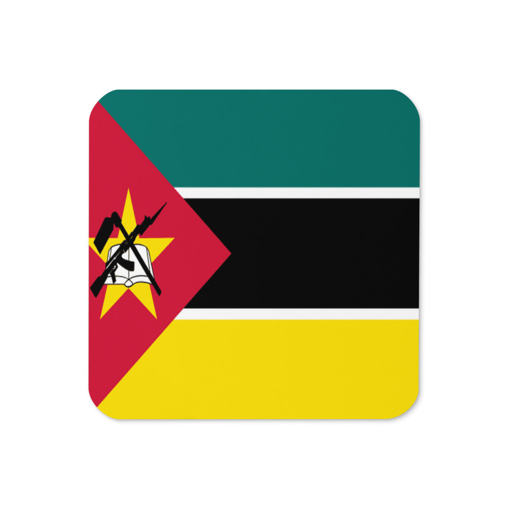 National Flag Coasters - Collection 2 Mozambique coaster