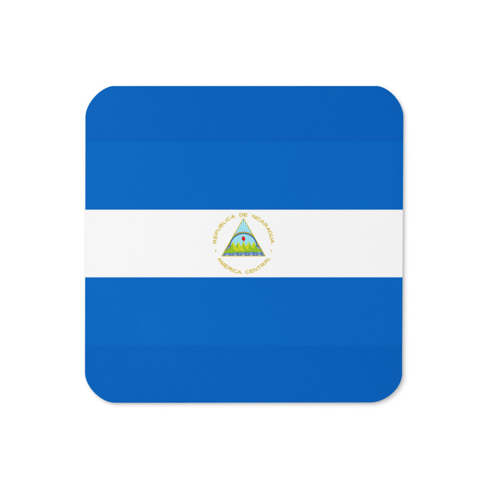 National Flag Coasters - Collection 2 Nicaragua coaster