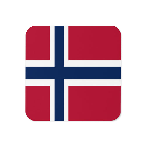 National Flag Coasters - Collection 2 Norway / 3.74x3.74