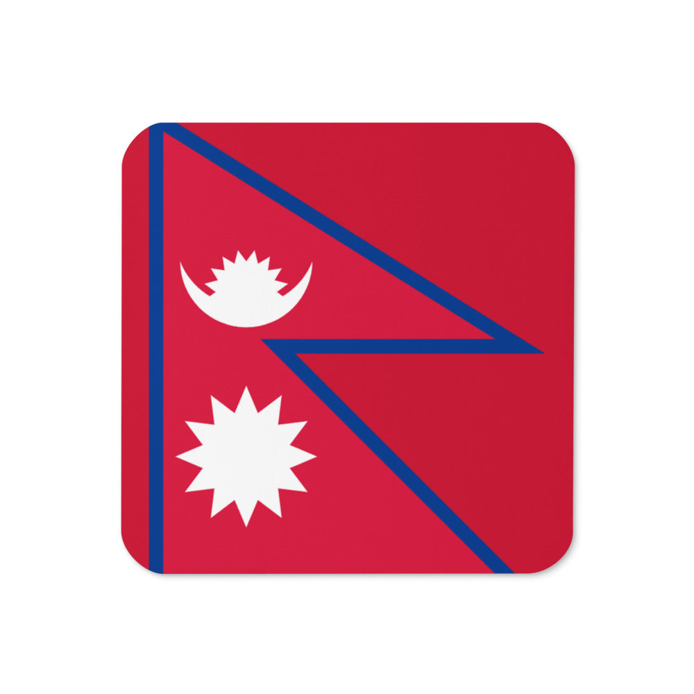 National Flag Coasters - Collection 2 Nepal coaster