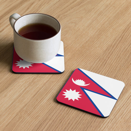 National Flag Coasters - Collection 2 Nepal / 3.74x3.74