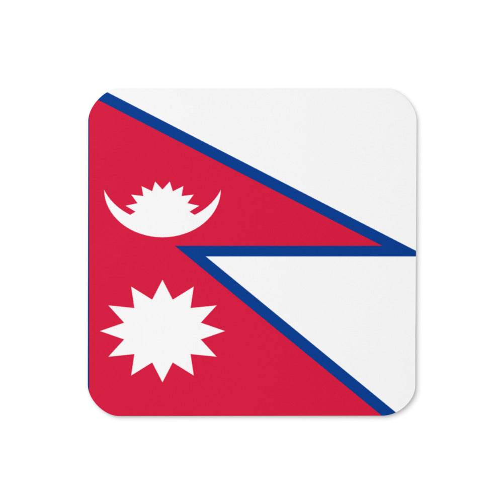 National Flag Coasters - Collection 2 Nepal coaster
