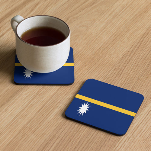National Flag Coasters - Collection 2 Nauru / 3.74x3.74
