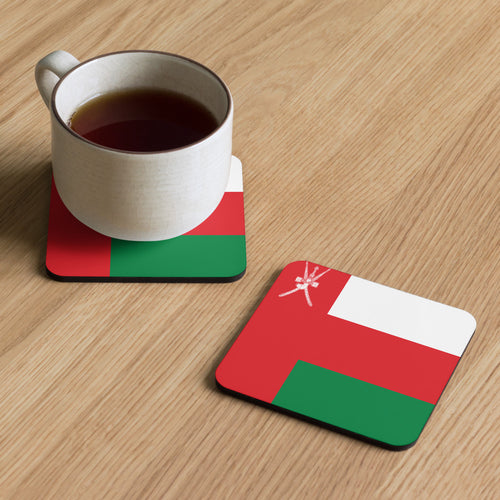 National Flag Coasters - Collection 2 Oman / 3.74x3.74