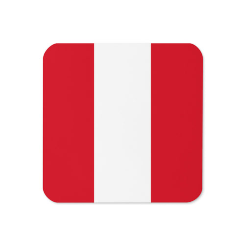 National Flag Coasters - Collection 2 Peru / 3.74x3.74