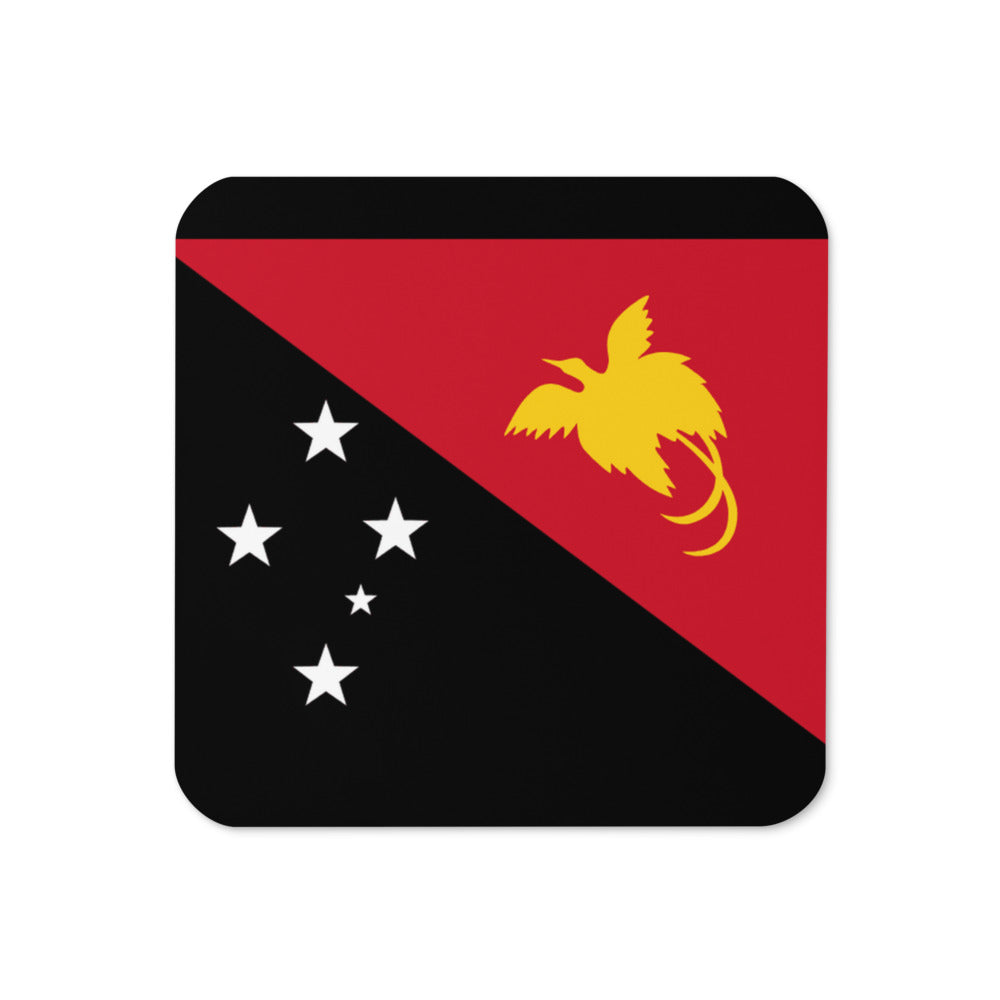 National Flag Coasters - Collection 2 Papua New Guinea coaster