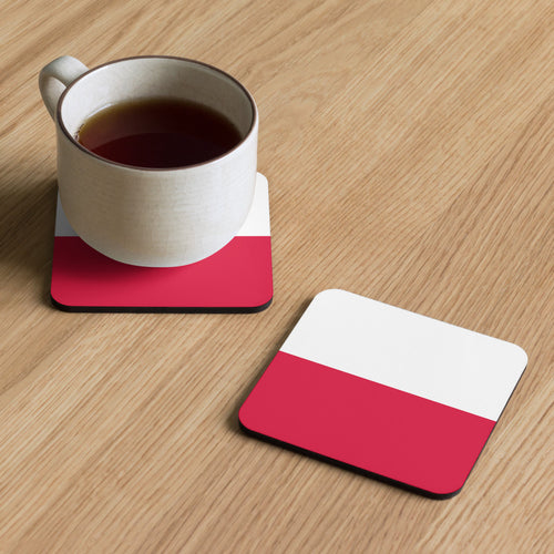 National Flag Coasters - Collection 2 Poland / 3.74x3.74