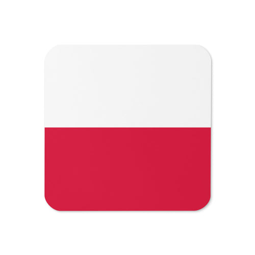 National Flag Coasters - Collection 2 Poland / 3.74x3.74