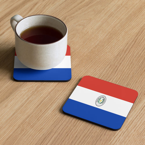National Flag Coasters - Collection 2 Paraguay / 3.74x3.74