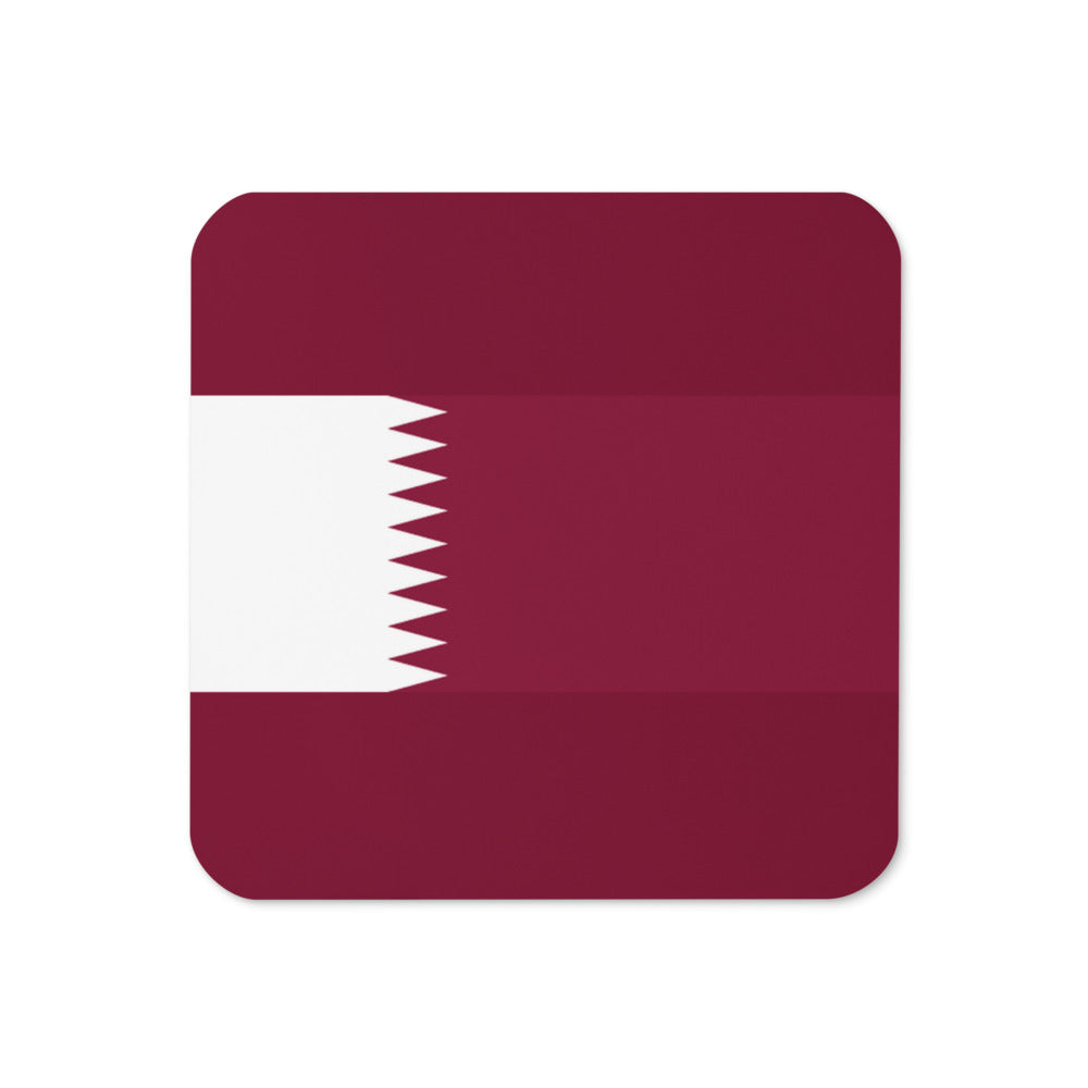National Flag Coasters - Collection 2 Qatar coaster
