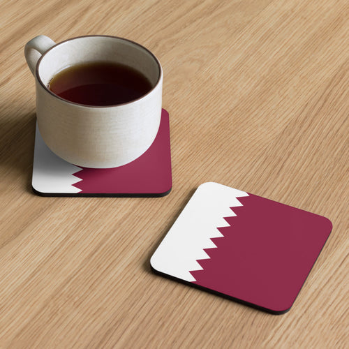 National Flag Coasters - Collection 2 Qatar / 3.74x3.74