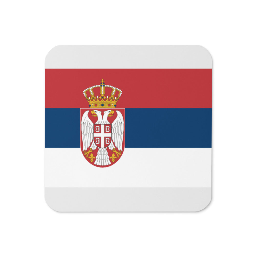 National Flag Coasters - Collection 2 Serbia coaster