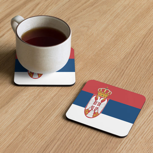 National Flag Coasters - Collection 2 Serbia / 3.74x3.74