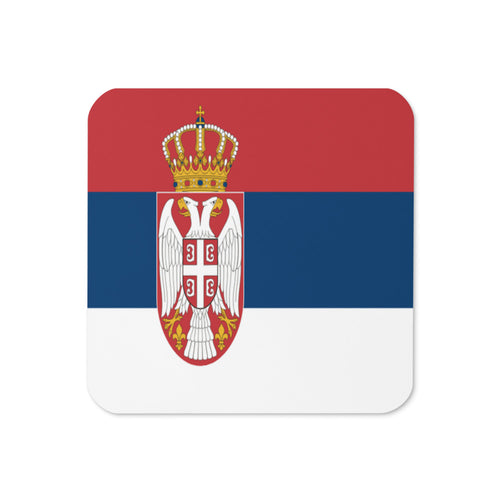 National Flag Coasters - Collection 2 Serbia / 3.74x3.74