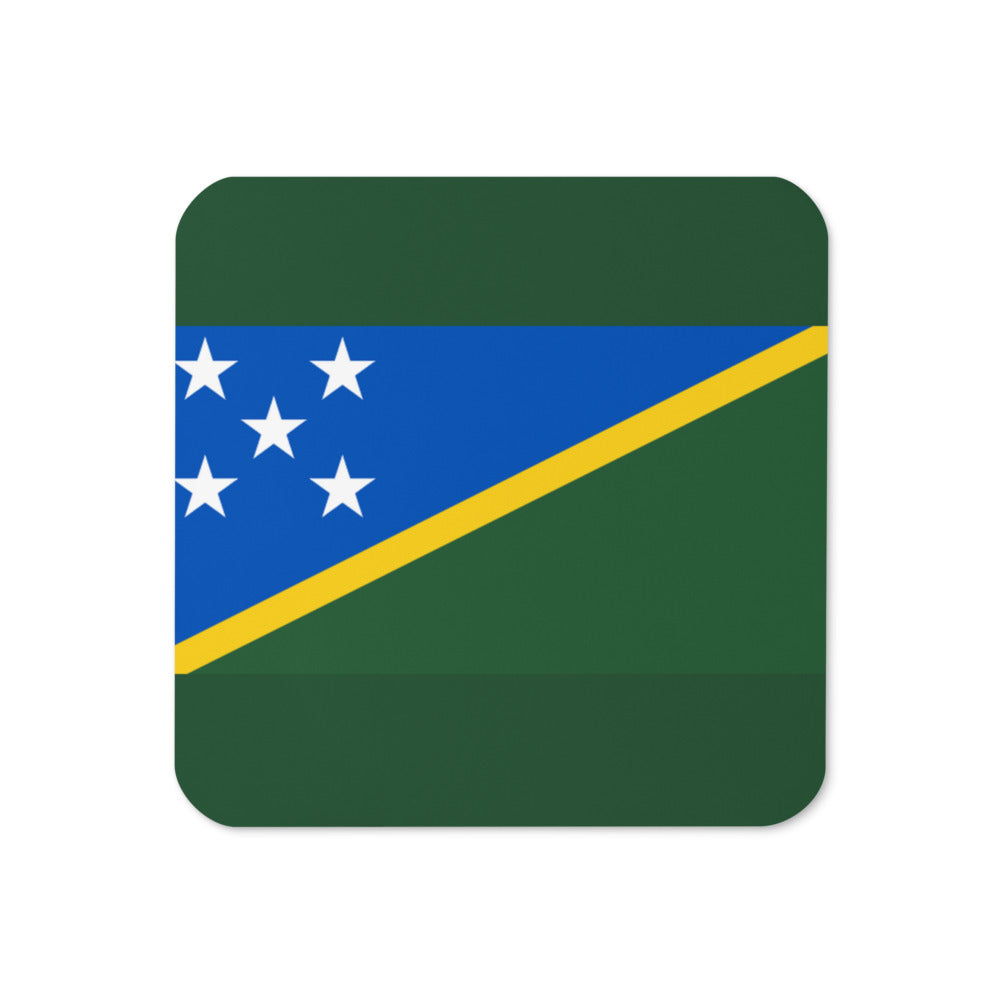 National Flag Coasters - Collection 2 Solomon Islands coaster