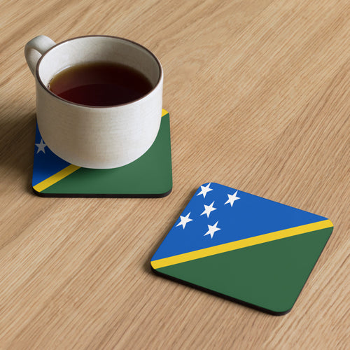 National Flag Coasters - Collection 2 Solomon Islands / 3.74x3.74