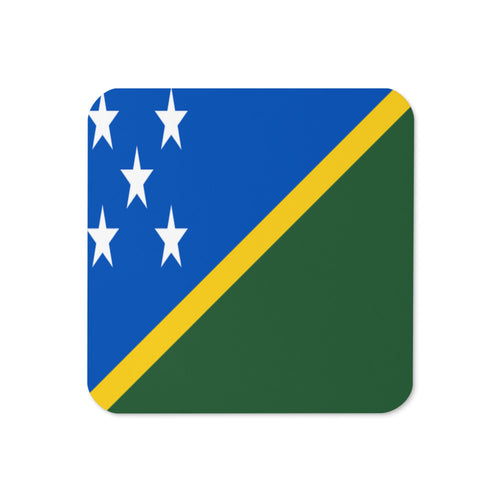 National Flag Coasters - Collection 2 Solomon Islands / 3.74x3.74