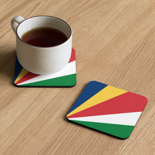 National Flag Coasters - Collection 2 Seychelles / 3.74x3.74