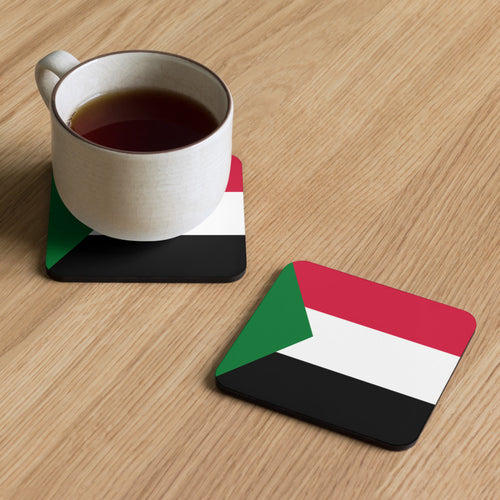 National Flag Coasters - Collection 2 Sudan / 3.74x3.74