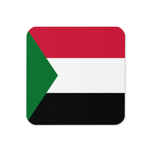 National Flag Coasters - Collection 2 Sudan / 3.74x3.74
