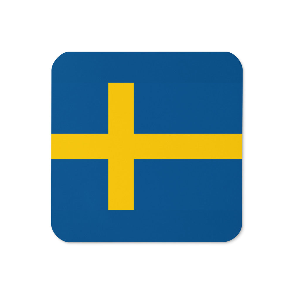 National Flag Coasters - Collection 2 Sweden coaster