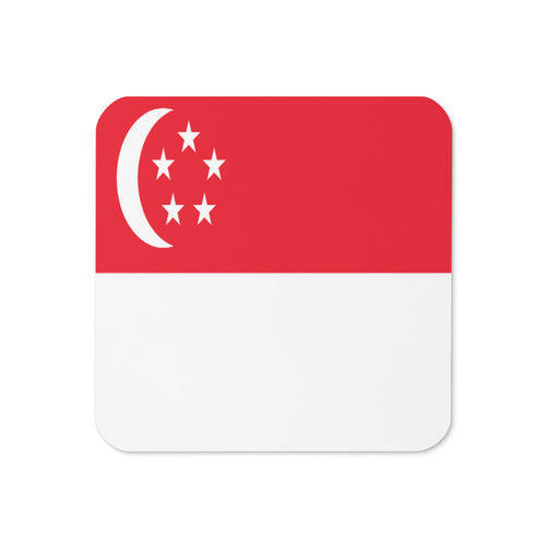 National Flag Coasters - Collection 2 Singapore / 3.74x3.74