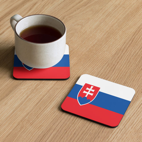 National Flag Coasters - Collection 2 Slovakia / 3.74x3.74
