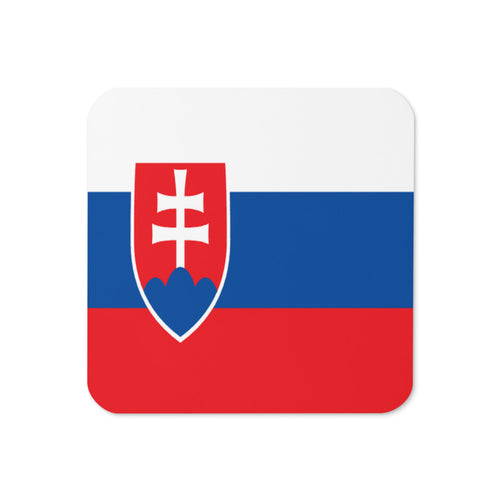 National Flag Coasters - Collection 2 Slovakia / 3.74x3.74