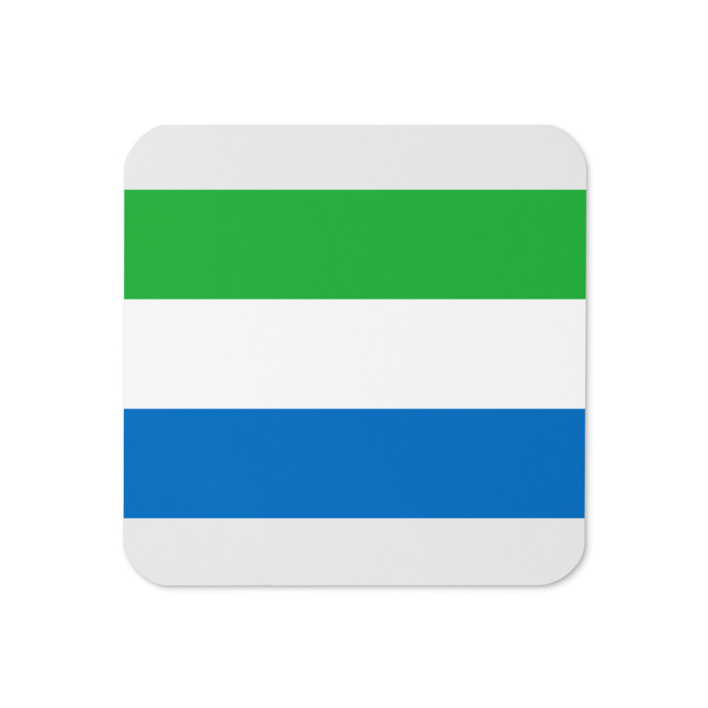 National Flag Coasters - Collection 2 Sierra Leone coaster