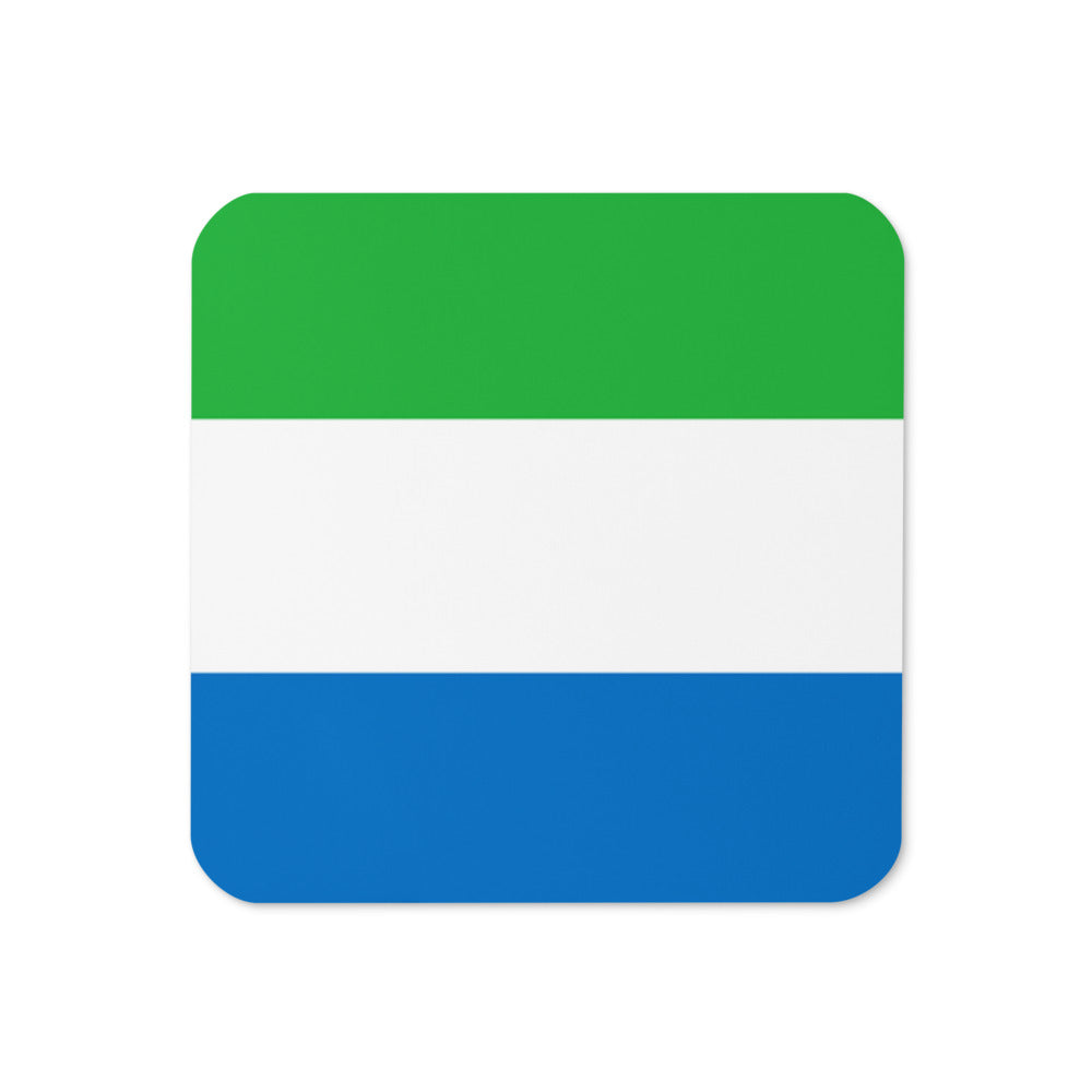 National Flag Coasters - Collection 2 Sierra Leone coaster