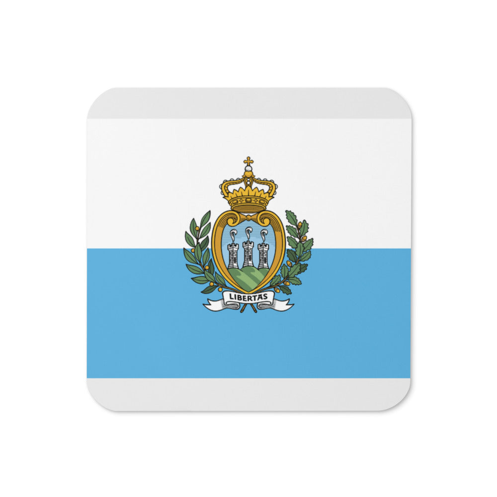 National Flag Coasters - Collection 2 San Marino coaster