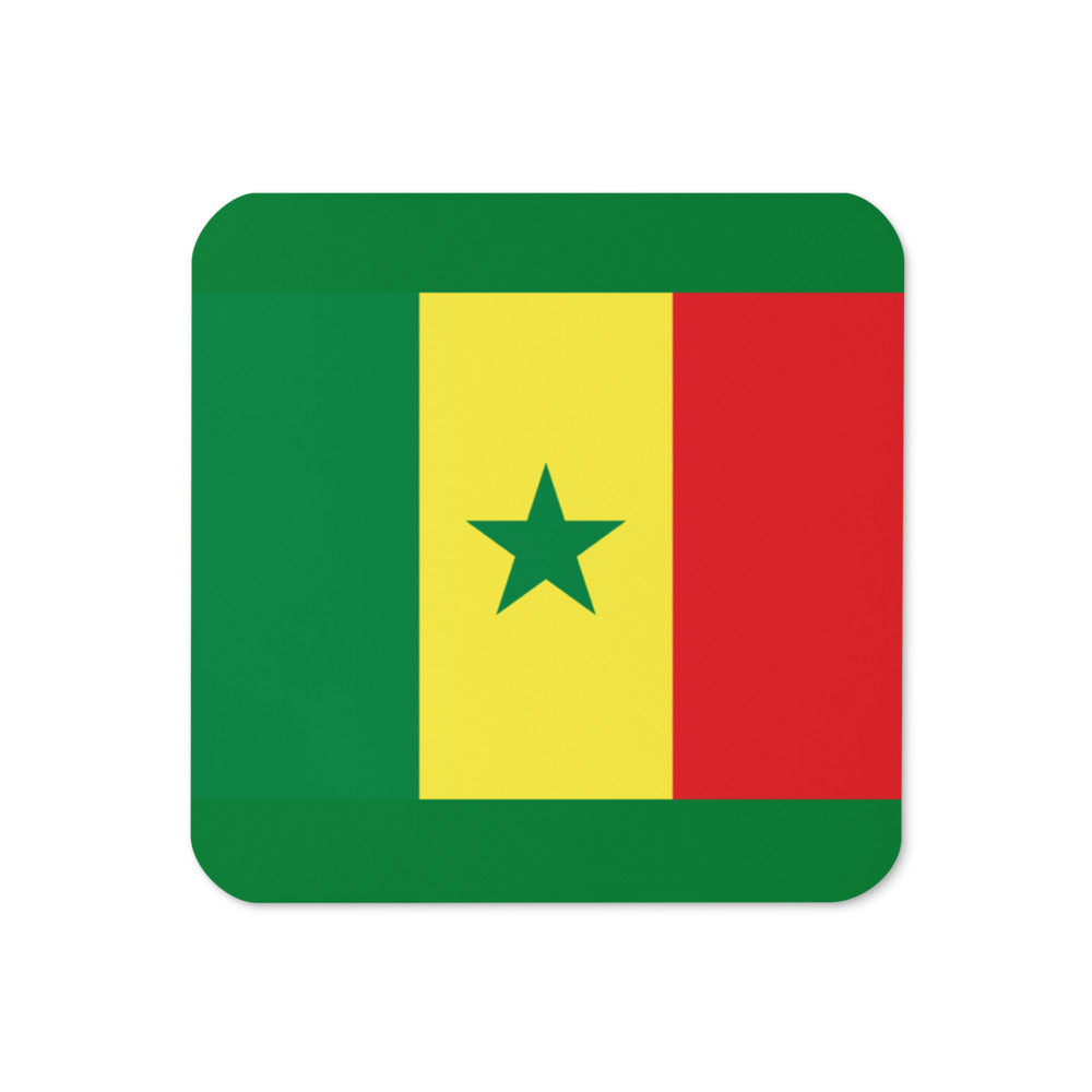 National Flag Coasters - Collection 2 Senegal coaster