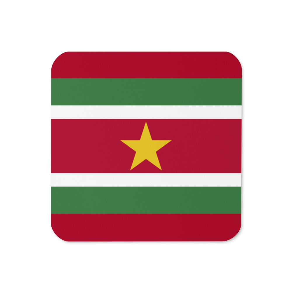 National Flag Coasters - Collection 2 Suriname coaster