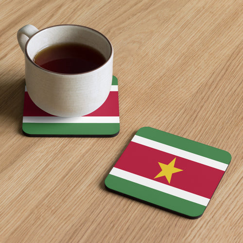 National Flag Coasters - Collection 2 Suriname / 3.74x3.74