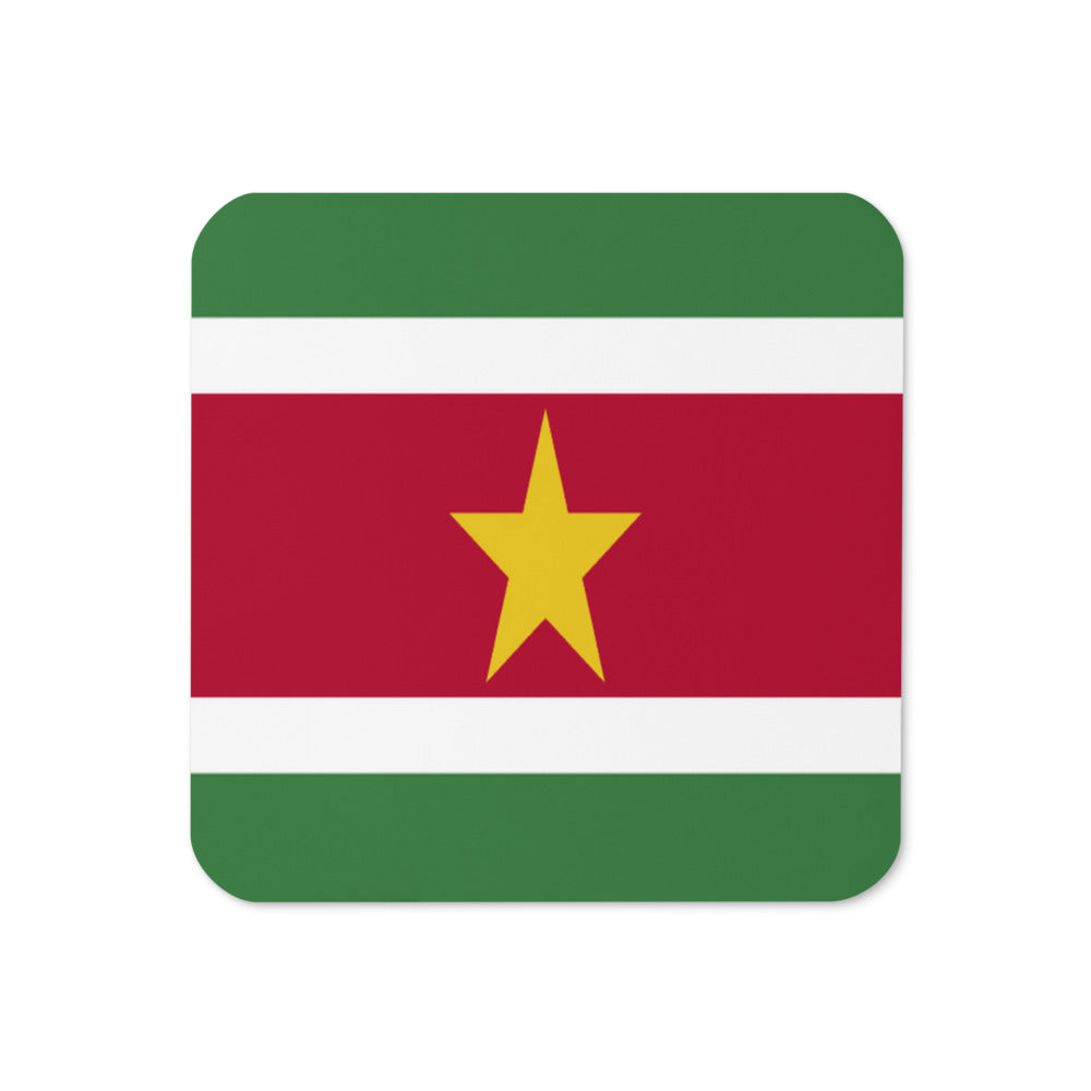 National Flag Coasters - Collection 2 Suriname coaster