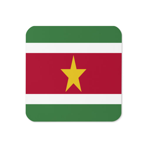 National Flag Coasters - Collection 2 Suriname / 3.74x3.74