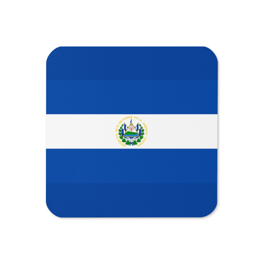 National Flag Coasters - Collection 2 El Salvador coaster