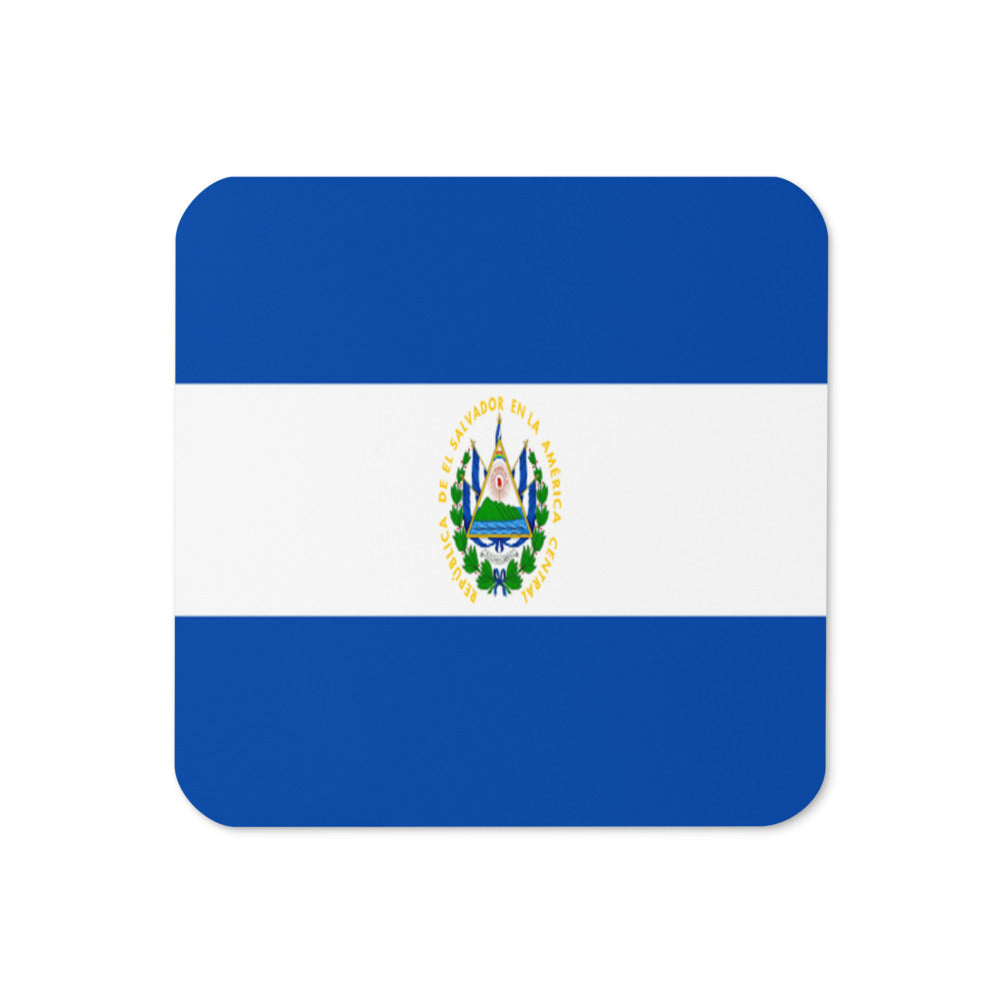 National Flag Coasters - Collection 2 El Salvador coaster