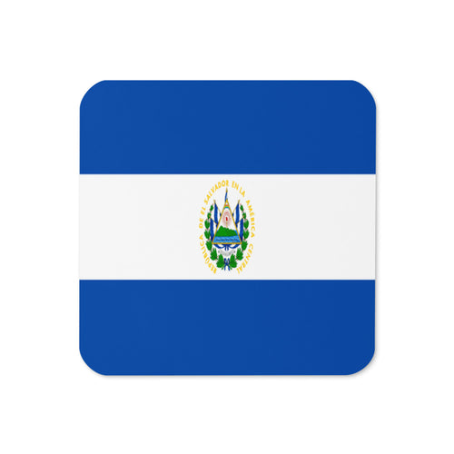 National Flag Coasters - Collection 2 El Salvador / 3.74x3.74