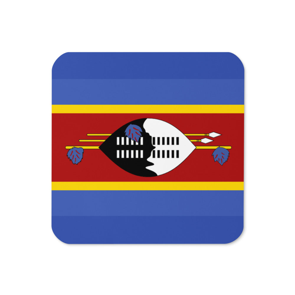 National Flag Coasters - Collection 2 Eswatini coaster