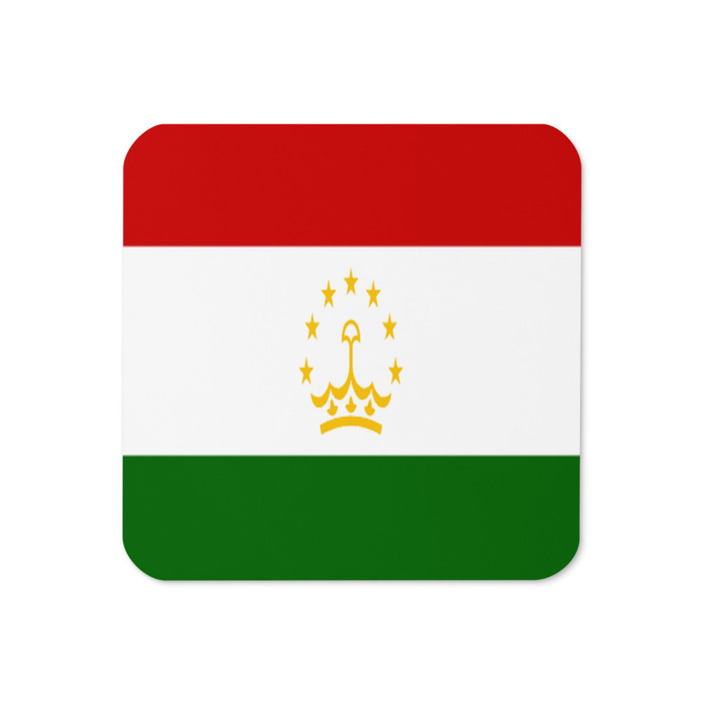 National Flag Coasters - Collection 2 Tajikistan coaster
